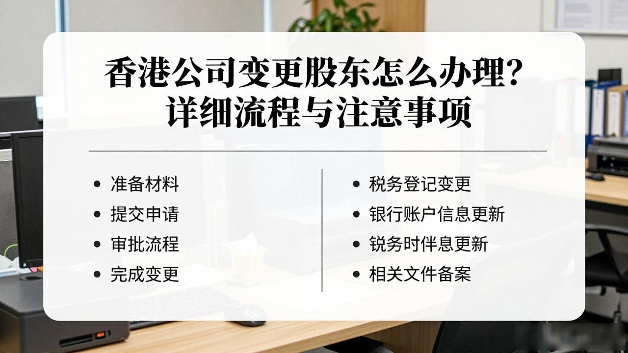 香港公司股东变更银行账户_香港注册公司股东变更_香港公司变更股东流程