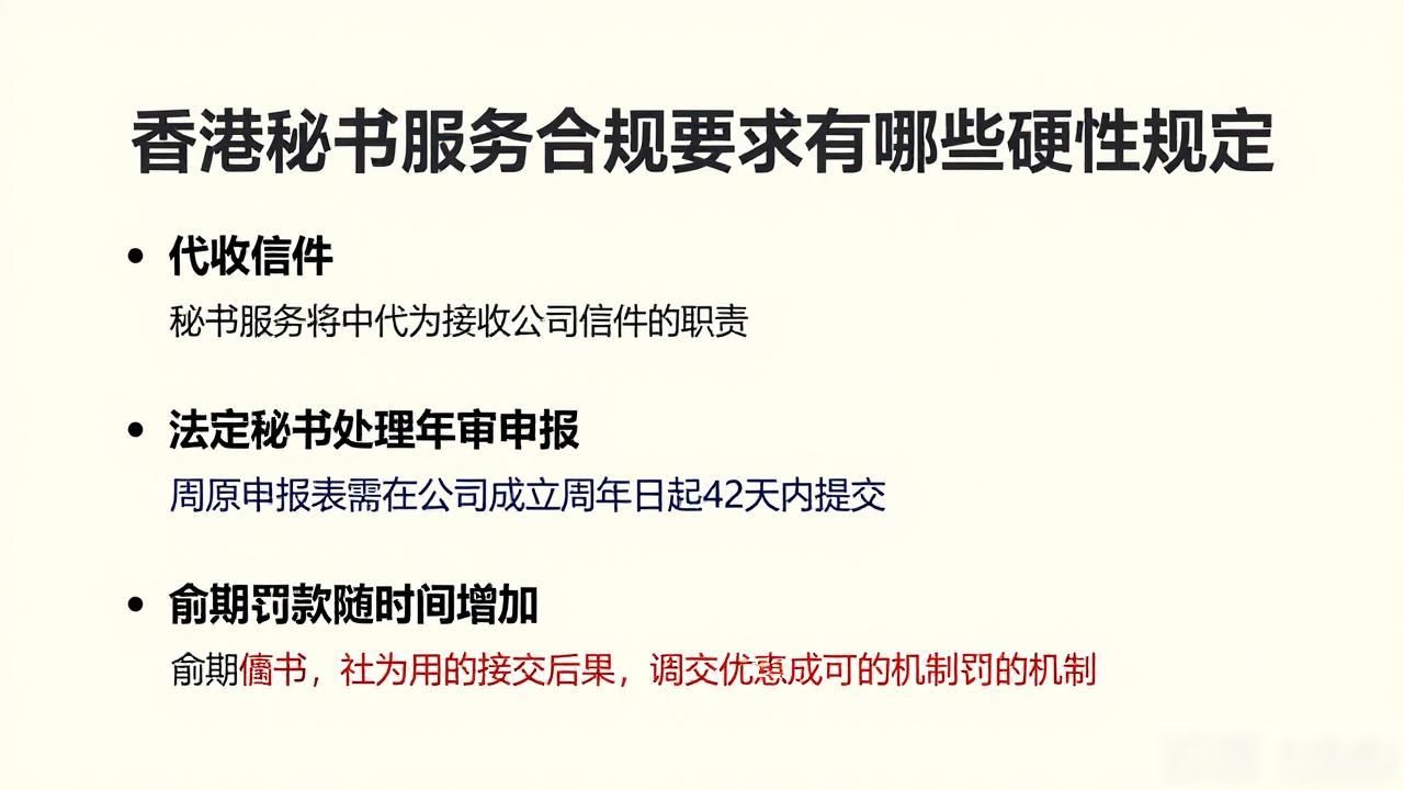 香港秘书服务合规要求_香港秘书服务合规要求_香港秘书服务合规要求