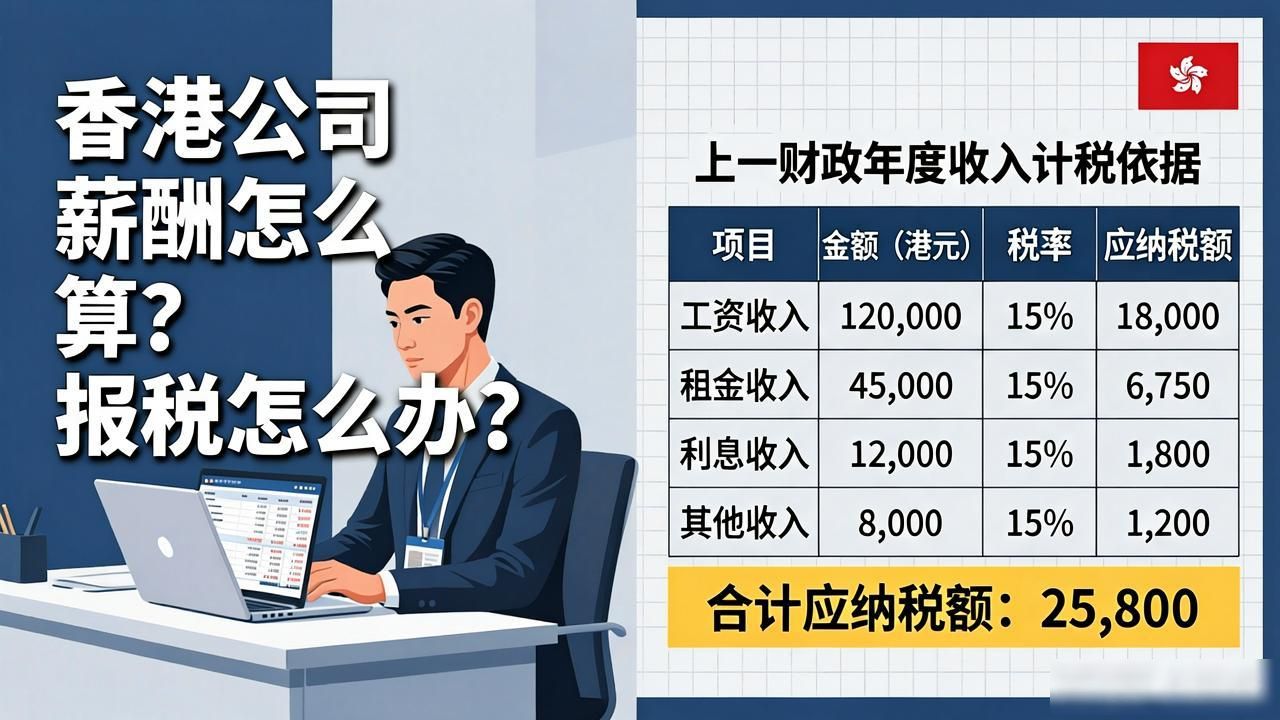 香港薪酬税税率_香港公司薪酬计算和报税_薪酬香港计算报税公司是什么