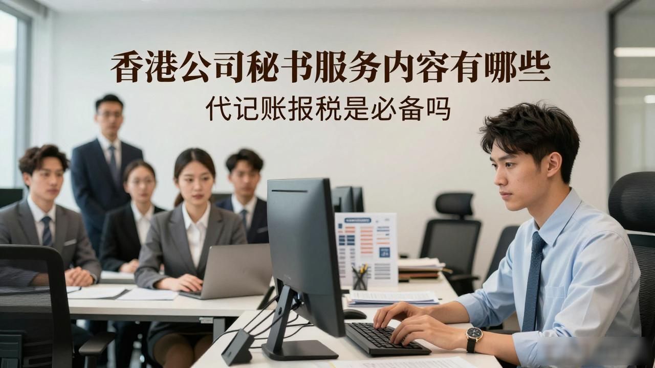 香港公司秘书服务内容有哪些 代记账报税是必备吗